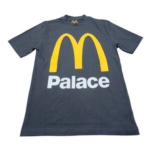 Palace x‎ McDonald's Logo Archers Mens Size Small Black Yellow